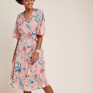 Anthropologie Maeve Adelaide Wrap Dress